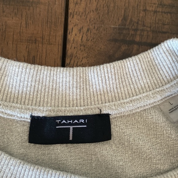 Tahari Ruffle Sweater - Large - Picture 3 of 8